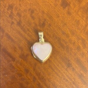 Gold Heart Pendant Necklace